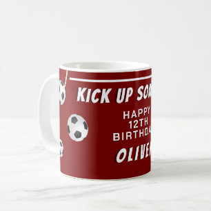 Caneca De Café Bola de Futebol Esportes Crianças Aniversário