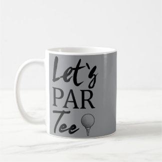 Caneca De Café Bola de Golfe e Par de Golfe