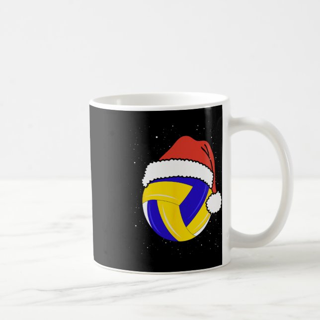 Caneca De Café Bola de Natal Santa Claus Hat Xmas Spo (Direita)
