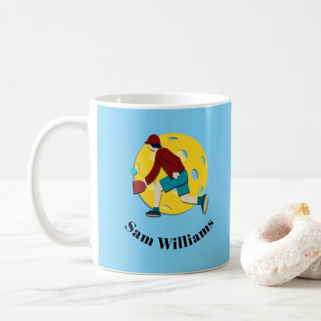 Caneca De Café Bola de seleção (Com Donut)