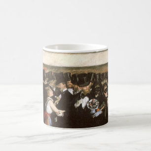 Caneca De Café Bola mascarada na ópera de Edouard Manet