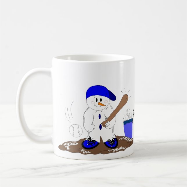 Caneca De Café Bola na Área Boneco de Neve (Esquerda)