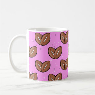 Caneca De Café Bolas de Futebol Americano em Forma de Coração