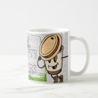 Caneca De Café Bolas do Dia dos Professores - Presente Único para