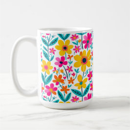 Caneca De Café Bold Bloom Classic Mug