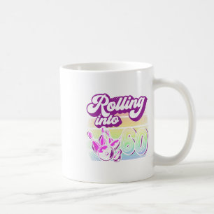 Caneca De Café Boliche A Cair Em 60 Boliches Aniversário