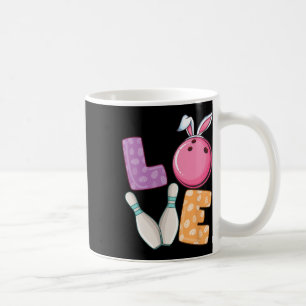Caneca De Café Boliche Byll E Pins Bunny Orelhas Ovo Caça Páscoa