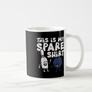 Caneca De Café Boliche Camisa Esparada Camisa Engraçada Boliche M