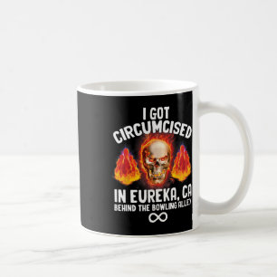 Caneca De Café Boliche Circunstanciada, humor estranho e peculiar