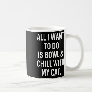 Caneca De Café Boliche Engraçado E Resfriamento Com Mulheres De G