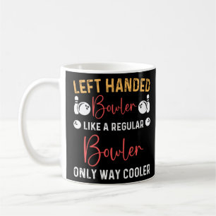 Caneca De Café boliche esquerda jogador bolinho esquerdo jogador 