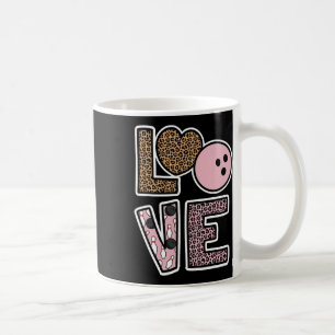 Caneca De Café Boliche Fofa Sobre Boliche Jogadora Boliche Amor