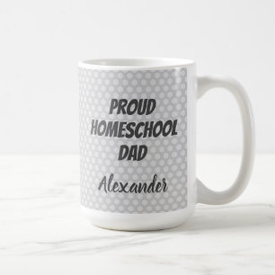 Caneca De Café Bolinhas de Cinzas de Pais de escolas domésticas o