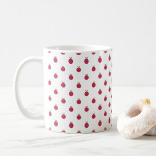 Caneca de café bolinhas de mirtilos