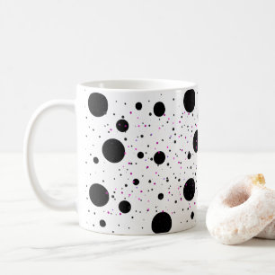 Caneca De Café Bolinhas - Design de taça de café