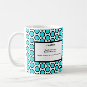 Caneca De Café Bolinhas super bonitas em um