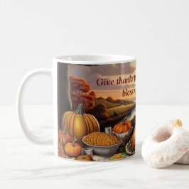 Caneca De Café Bolinho de café de Ação de Graças
