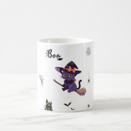 Caneca De Café Bolinho de Café de Halloween assustador com Design