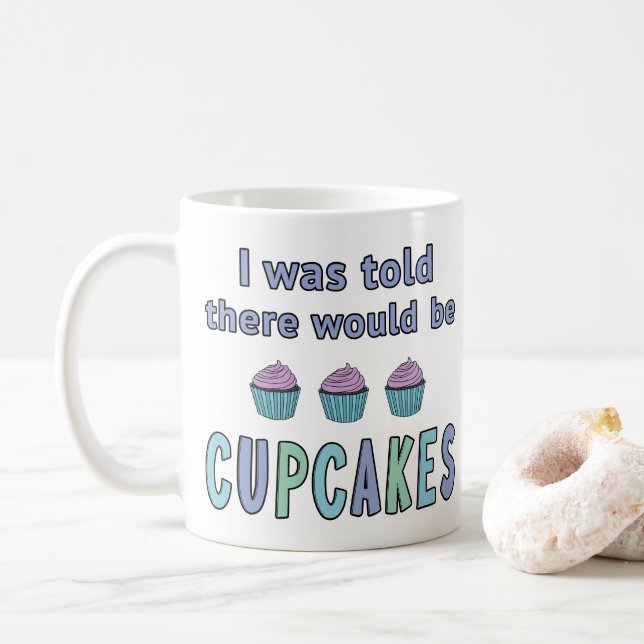 Caneca De Café Bolinhos (Com Donut)