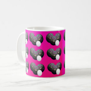 Caneca De Café Bolinhos de café rosa-quente
