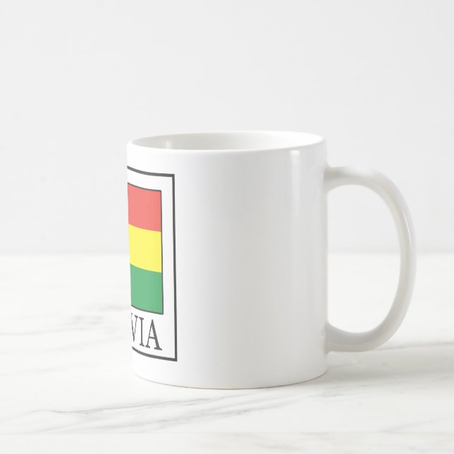 Caneca De Café Bolívia Mug (Direita)