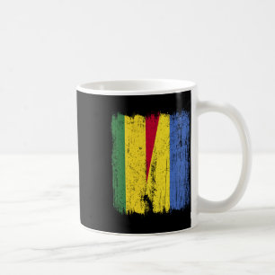 Caneca De Café Bolívia Ucrânia Meia Bandeira Boliviano Herança Uc