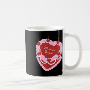 Caneca De Café Bolo Coração Não Sou Eu Sou Você