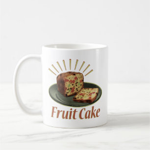 Caneca De Café Bolo da fruta do Fruitcake