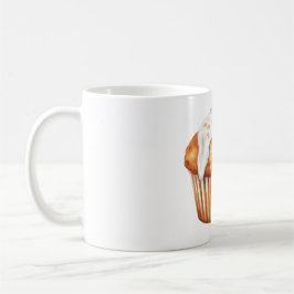 Caneca De Café Bolo de Abóbora Laranja