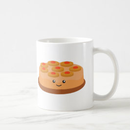 Caneca De Café Bolo de Ananás para Cima e para Baixo