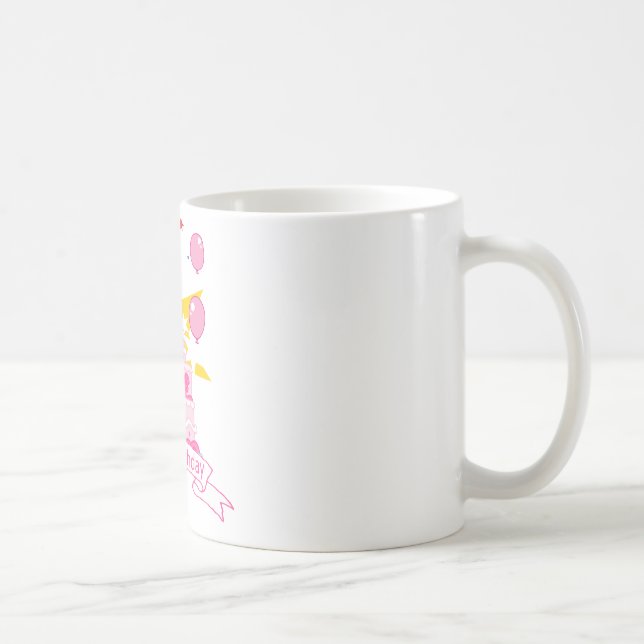 Caneca De Café Bolo de aniversário de 40 anos (Direita)