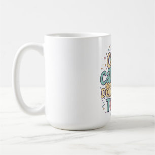 Caneca De Café Bolo de Aniversário Divertido - Calorias Não Conta