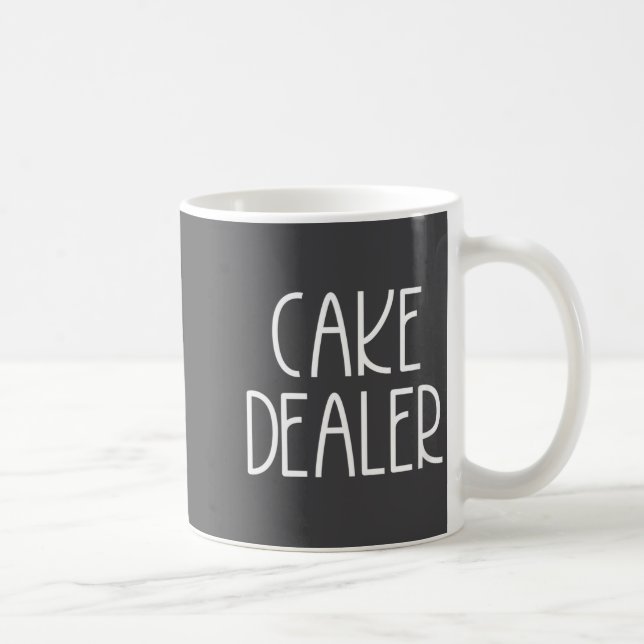 Caneca De Café Bolo de Mulheres Er - Citação de Bolo de Comida Di (Direita)