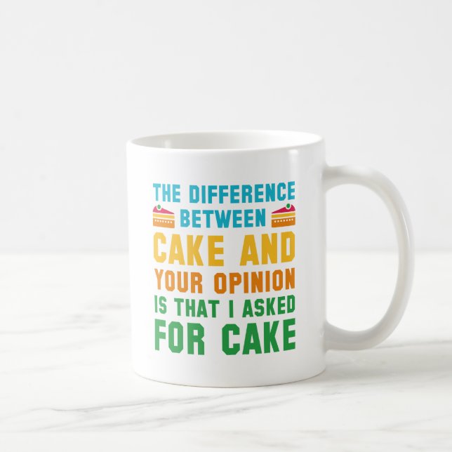 Caneca De Café Bolo E Sua Opinião (Direita)