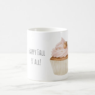 Caneca De Café Bolota de Cupcake Rosa