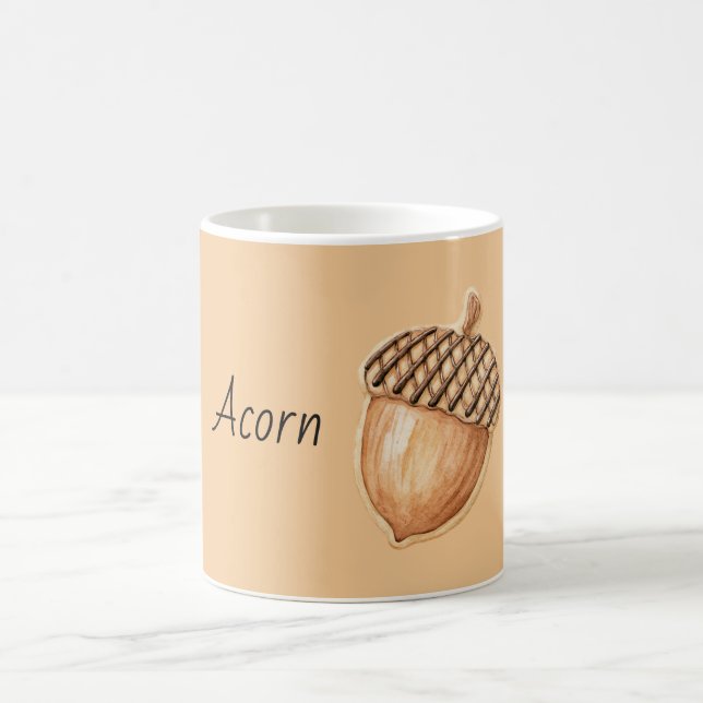 Caneca De Café Bolota Marrom Creme (Centro)