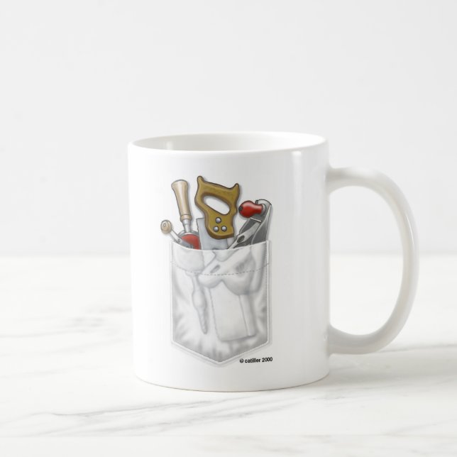 Caneca De Café Bolsa de Carpinteiro (Direita)