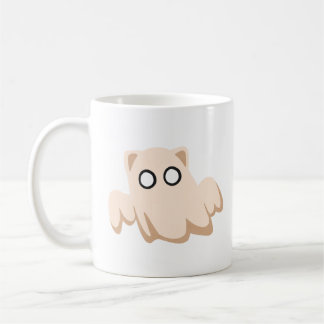 Caneca De Café Bolsa de Halloween de Fantasma de Gato