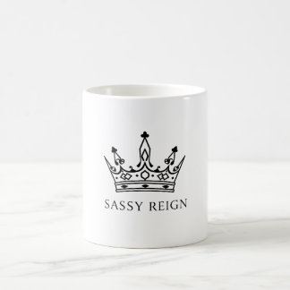 Caneca De Café Bolsa Tote Sassy Reign 