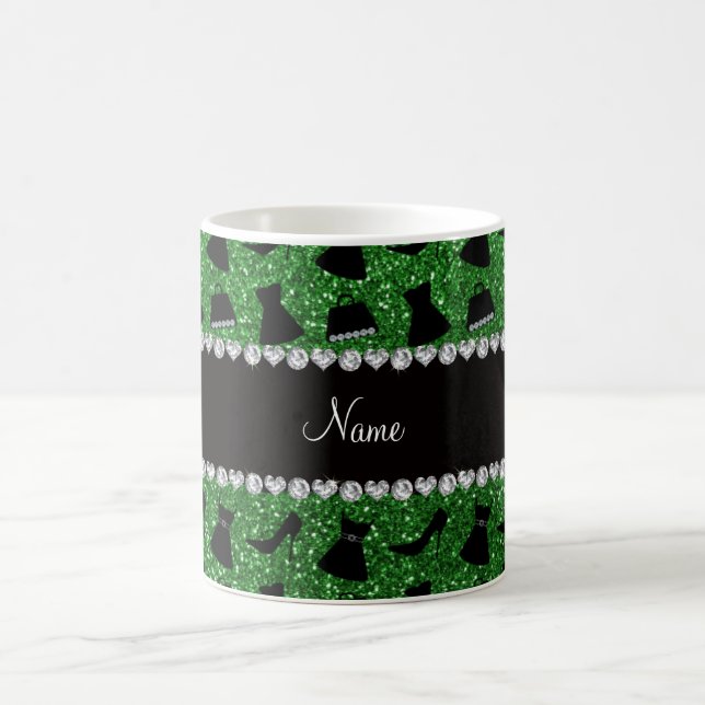 Caneca De Café Bolsa verde conhecida feita sob encomenda do (Centro)