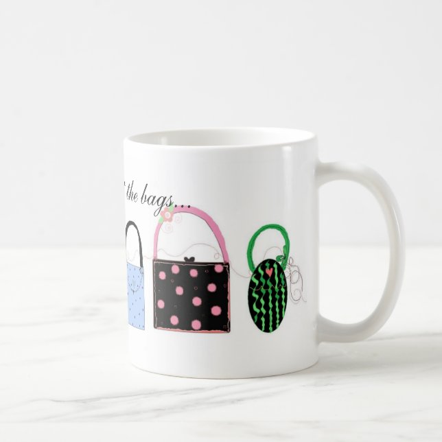 Caneca De Café Bolsas Elegantes (Direita)