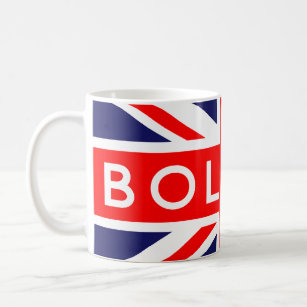 Caneca De Café Bolton: Bandeira Britânica