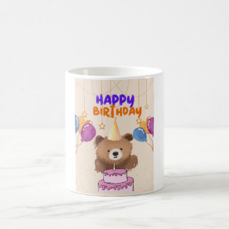 CANECA DE CAFÉ BOM ANIVERSÁRIO
