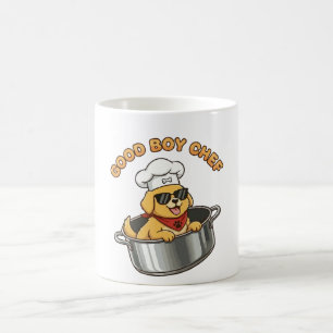 Caneca De Café Bom Chef Cozinheiro Cachorro