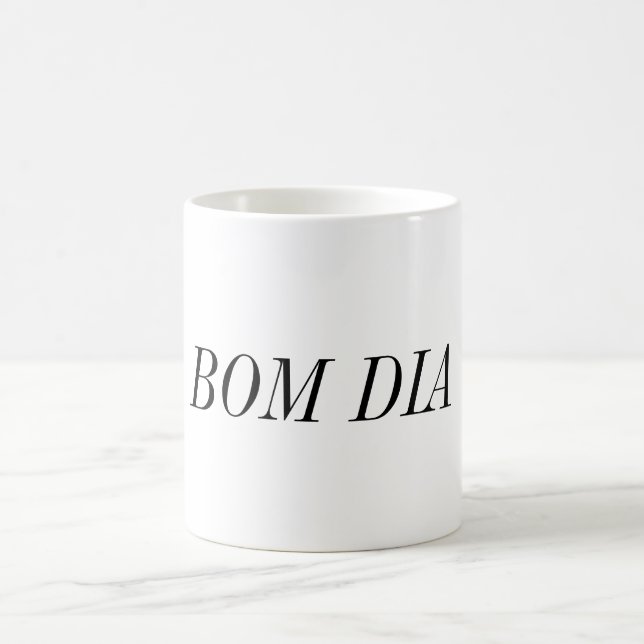 Caneca De Café Bom dia (Bom dia) (Centro)