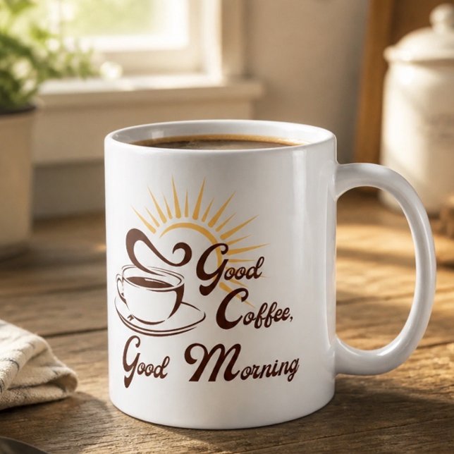 Caneca de Café Bom Dia Café (Criador carregado)