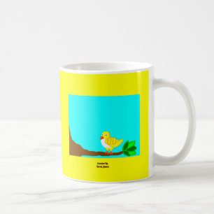 Caneca De Café Bom Dia Café Amarelo