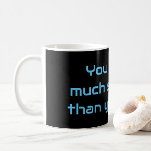 Caneca De Café Bom dia, citações motivacionais de saúde mental