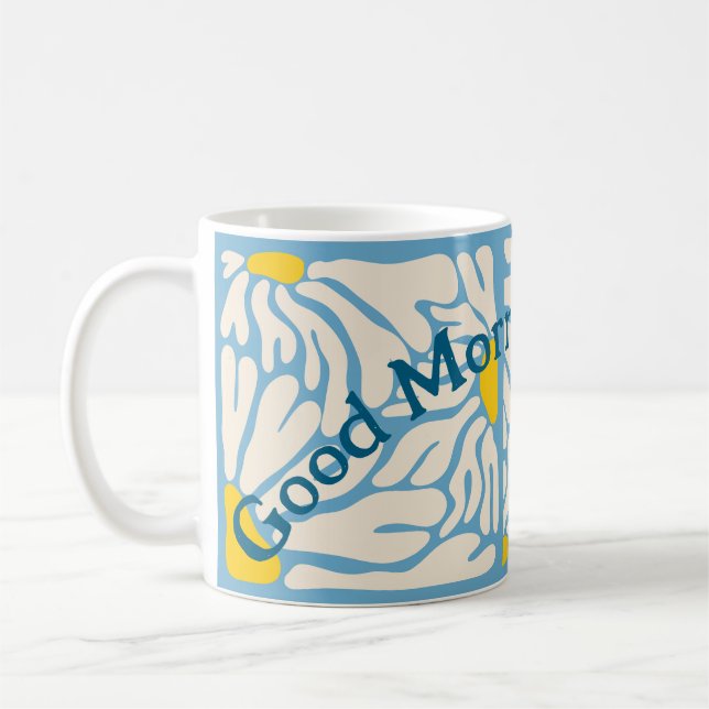 Caneca De Café Bom dia dos anos 70 (Esquerda)