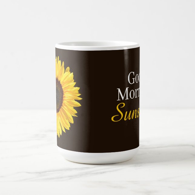 Caneca De Café Bom dia Girassol (Centro)